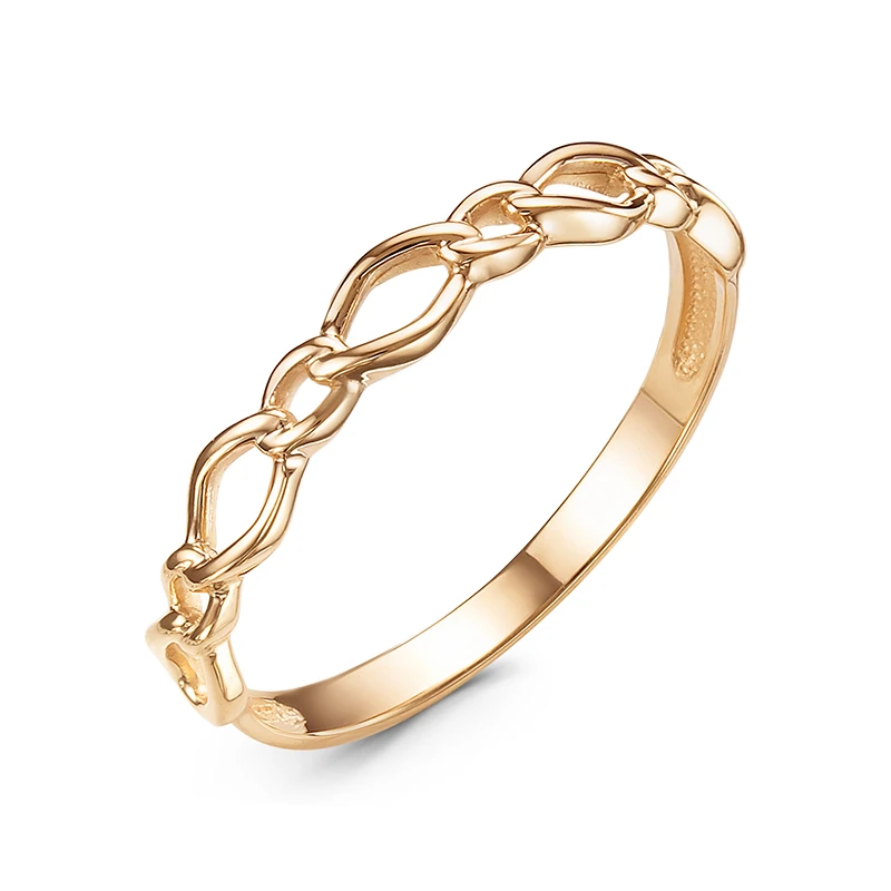 Кольцо  из красного золота