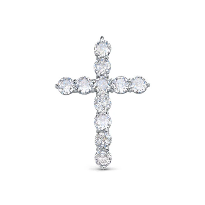 Подвеска  серебряная с фианитом