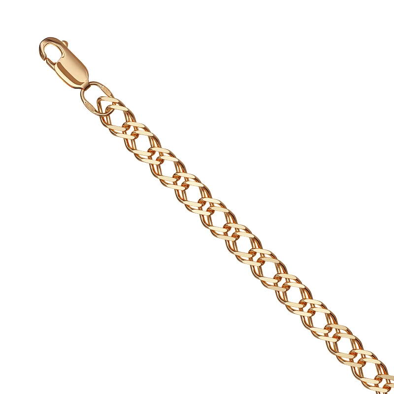 Цепь  из красного золота