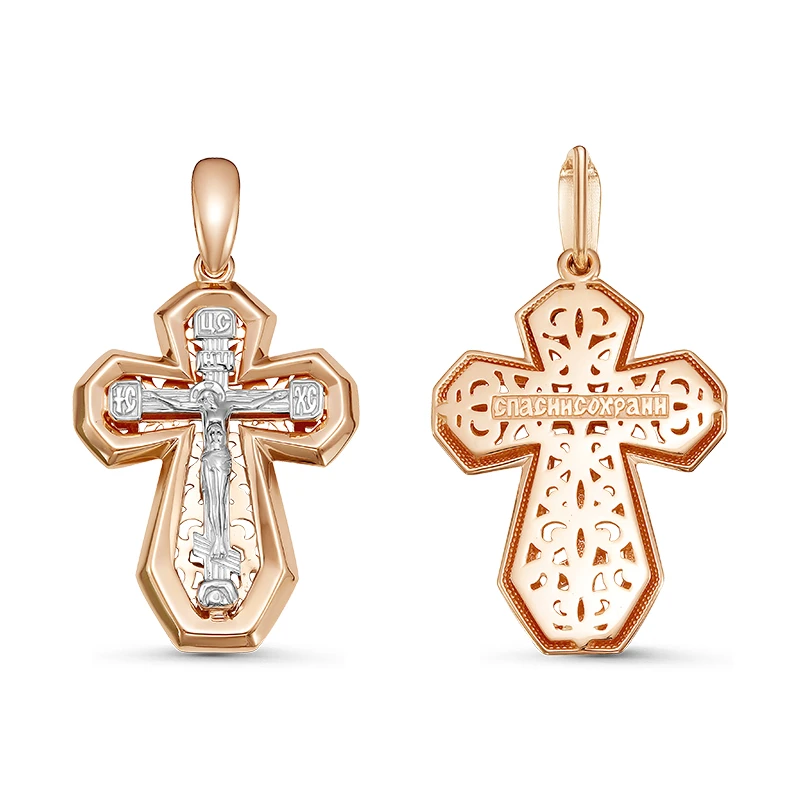 Подвеска  из красного золота