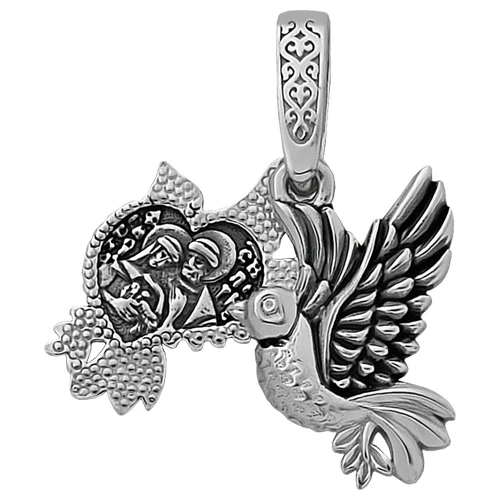 Подвеска  серебряная