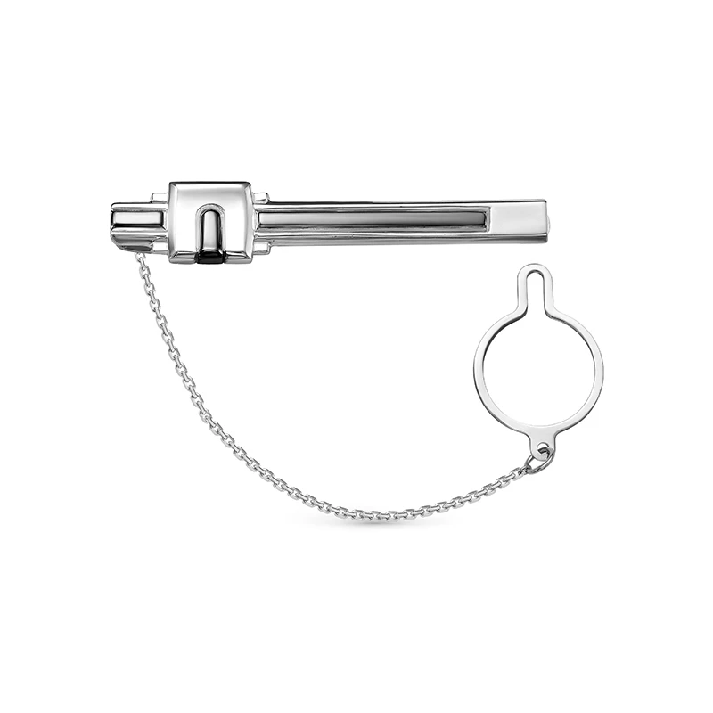 Зажим  серебряный