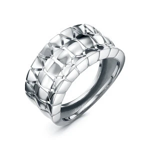 Кольцо «Дельта» серебряное