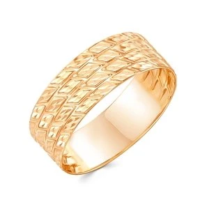 Кольцо  из красного золота