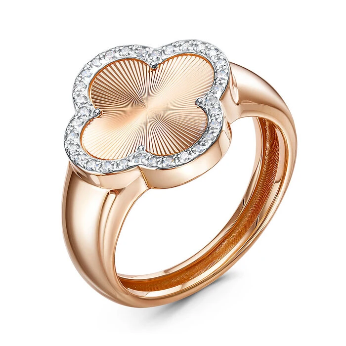 Кольцо «BERGER» золотое