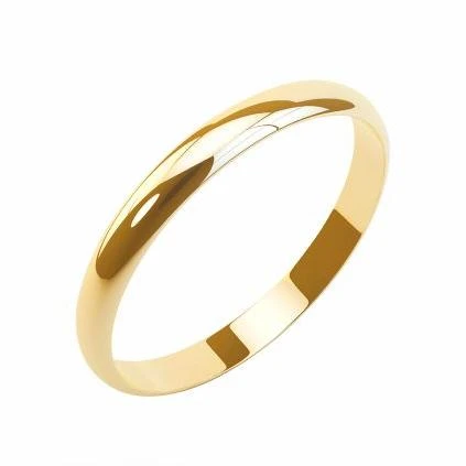 Кольцо  из красного золота