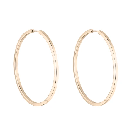 Серьги «Магнат» из красного золота