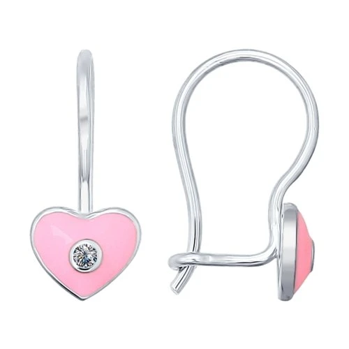 Серьги серебряные