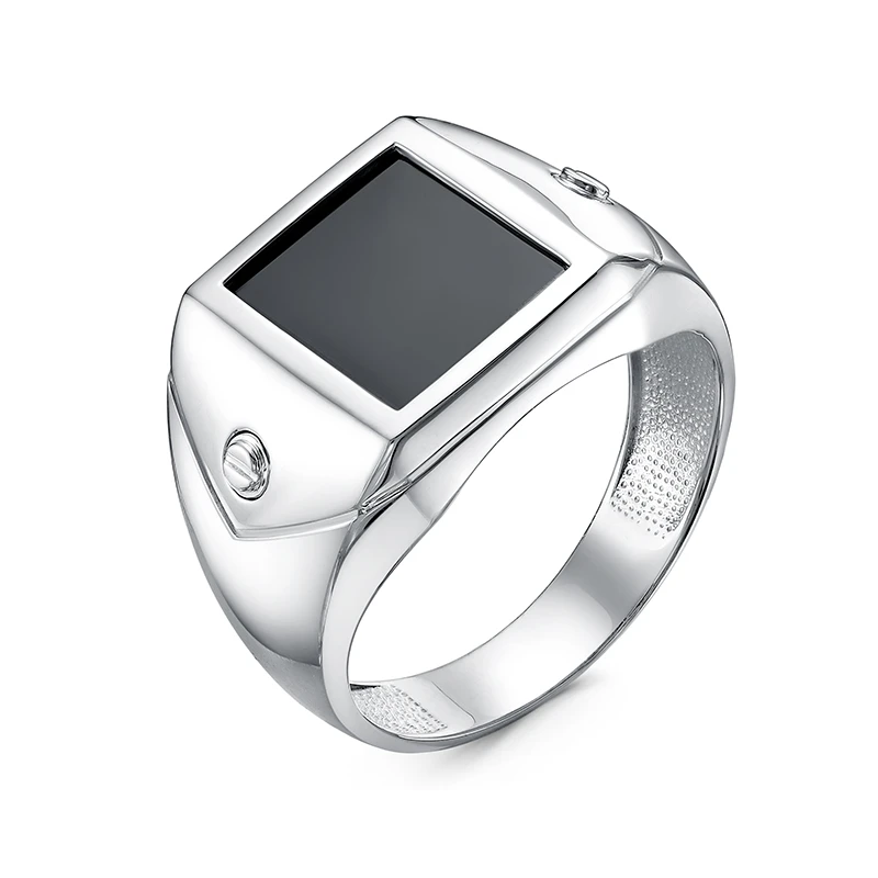 Кольцо  серебряное с кварцем