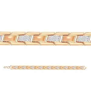 Браслет  из красного золота