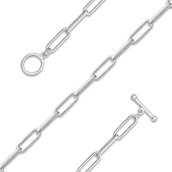 Браслет  серебряный