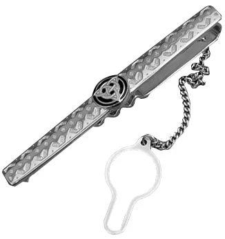 Зажим  серебряный