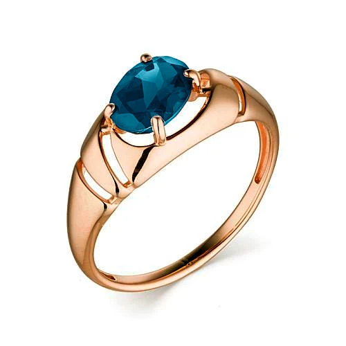 Кольцо  из красного золота