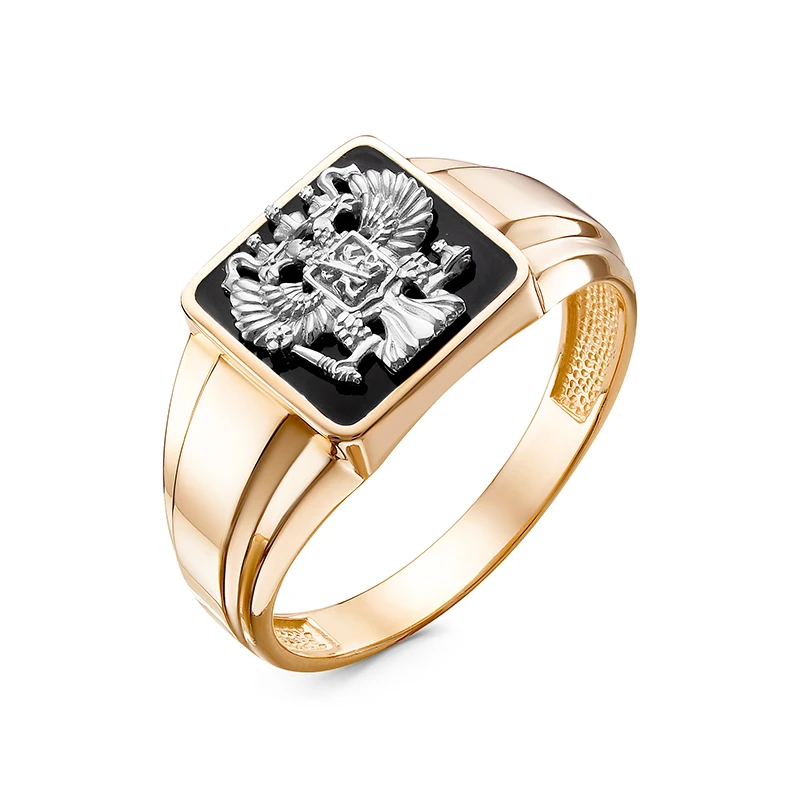 Кольцо  из красного золота