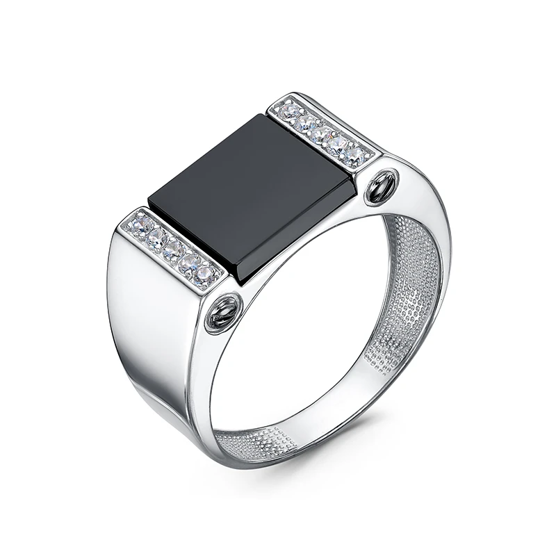 Кольцо  серебряное с кварцем