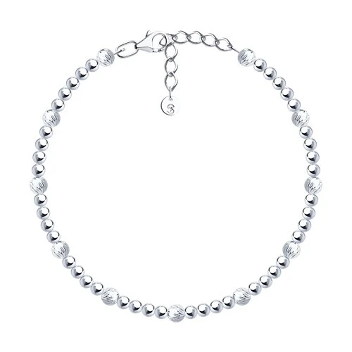 Браслет  серебряный