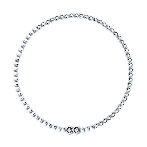 Браслет  серебряный