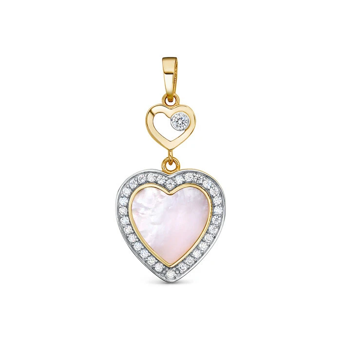 Подвеска «BERGER» золотая