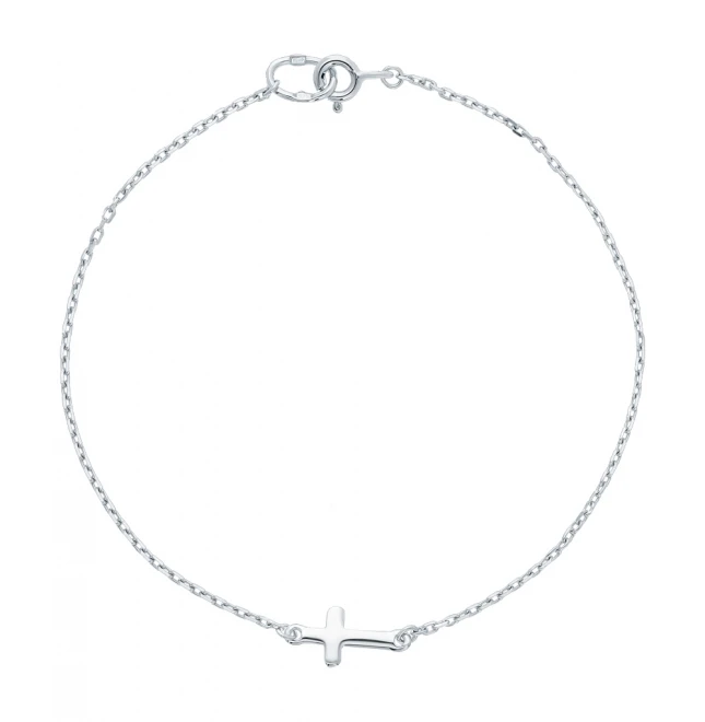 Браслет  серебряный