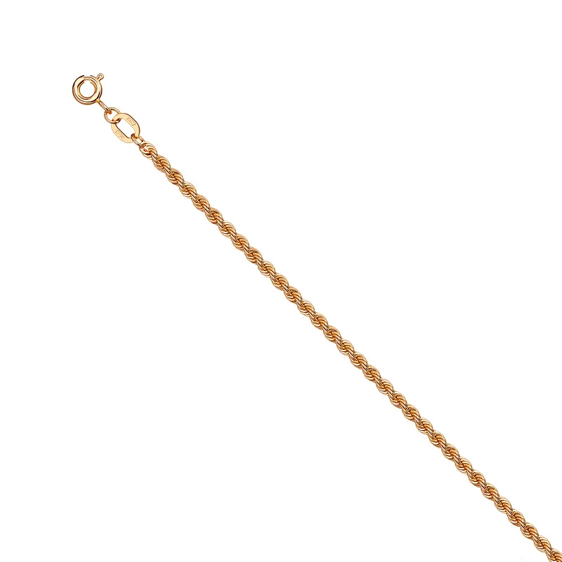 Цепь  из красного золота