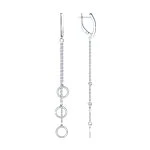 Серьги серебряные