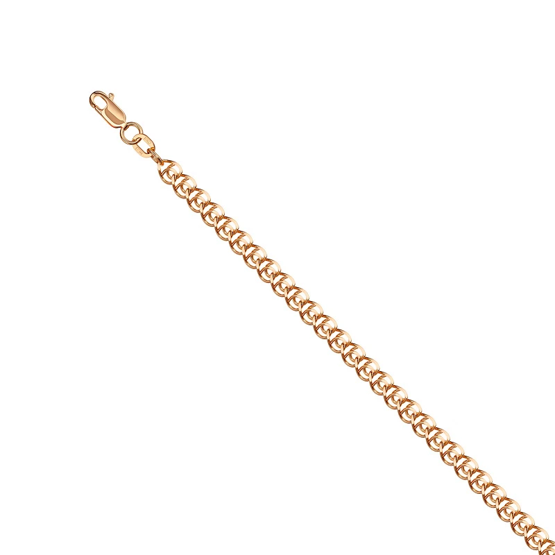 Браслет  из красного золота