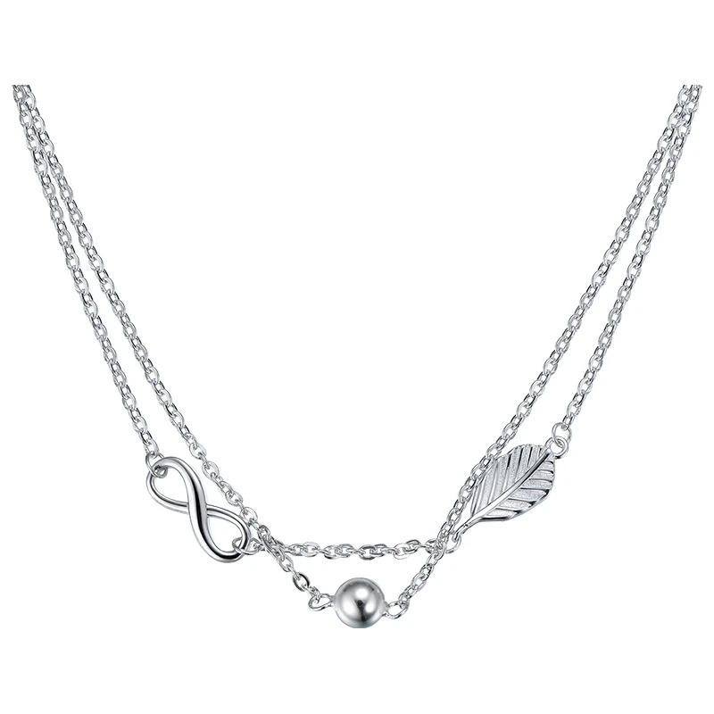 Колье  серебряное