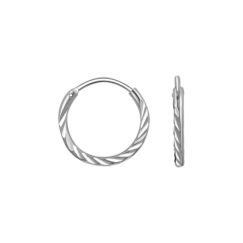 Серьги  серебряные