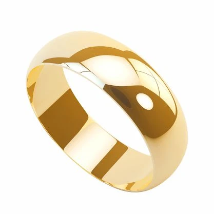 Кольцо  из красного золота