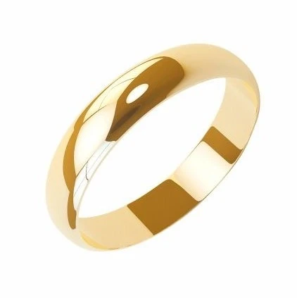 Кольцо  из красного золота