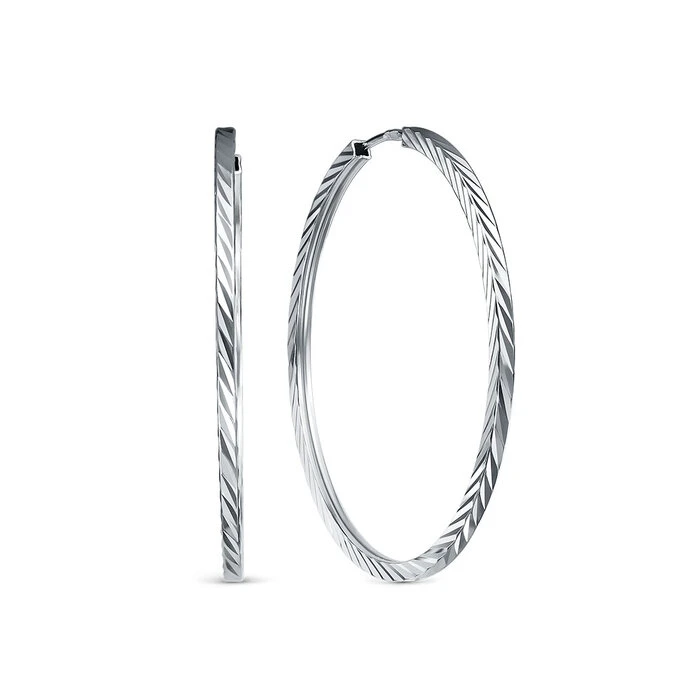 Серьги «BERGER» серебряные