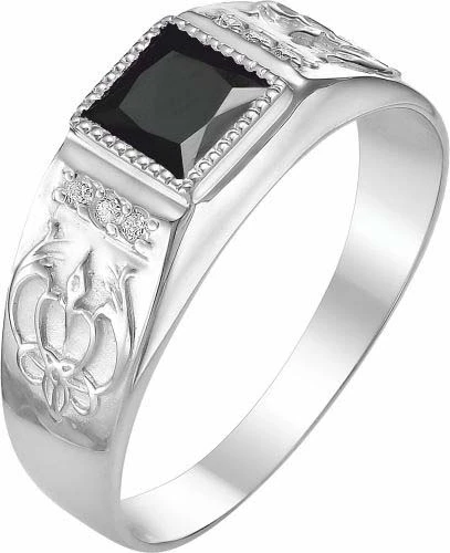 Кольцо «Статус» серебряное