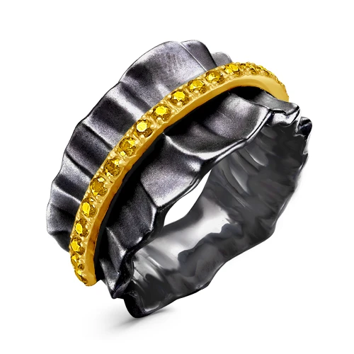 Кольцо «PLATA» серебряное