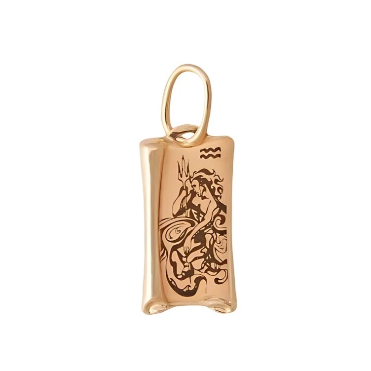 Подвеска  из красного золота