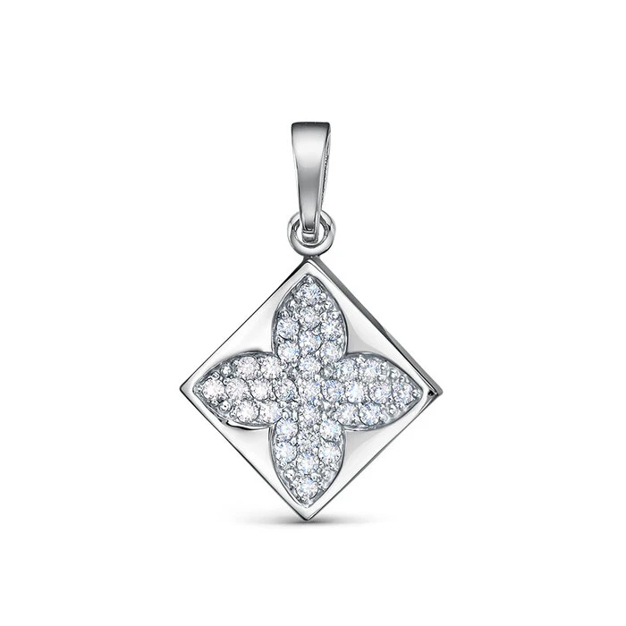 Подвеска «BERGER» серебряная