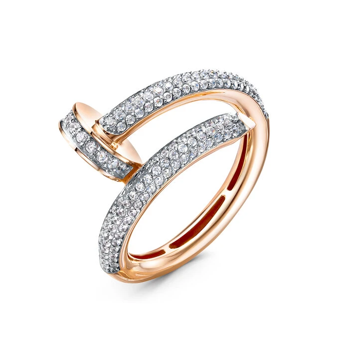 Кольцо «BERGER» золотое