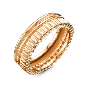 Кольцо  из красного золота