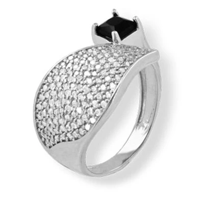 Кольцо «Corona» серебряное