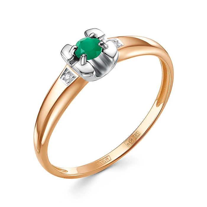 Кольцо «Империал» золотое