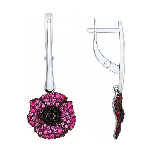 Серьги серебряные