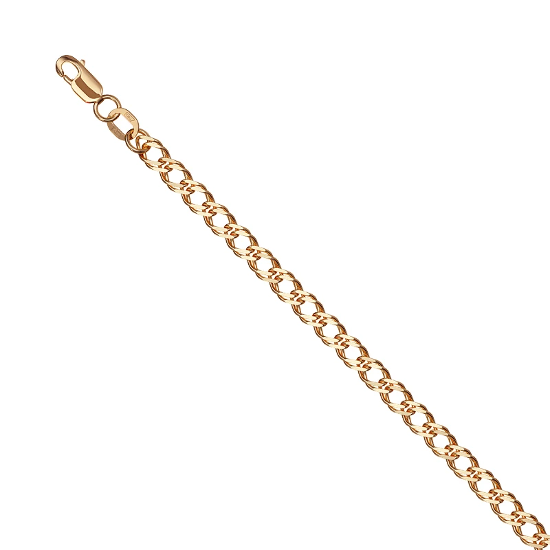 Цепь  из красного золота