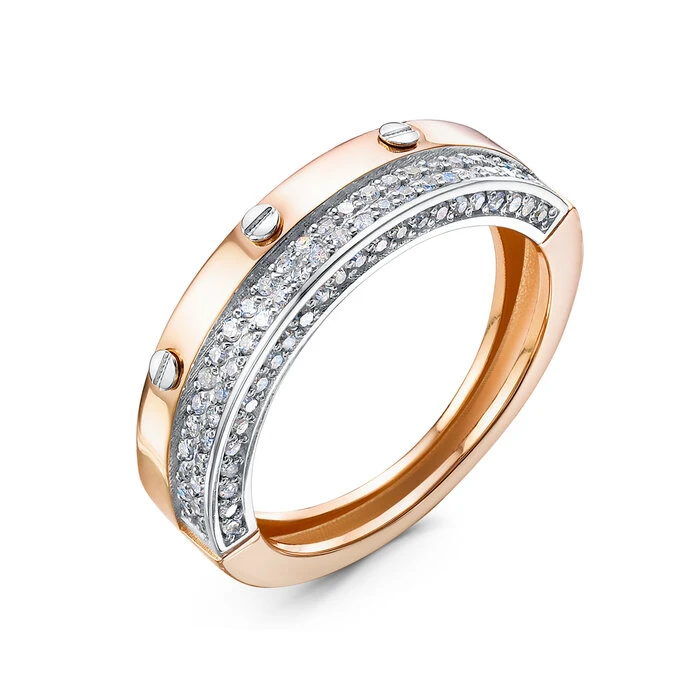 Кольцо «BERGER» золотое