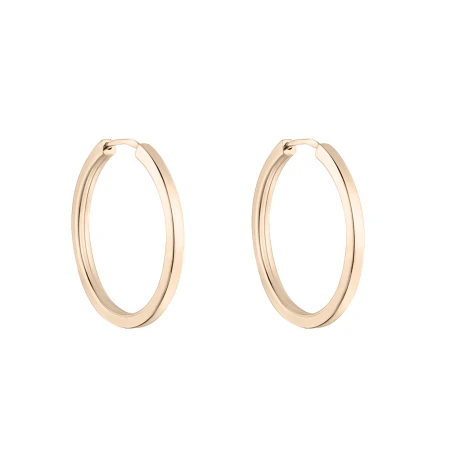 Серьги «Магнат» из красного золота