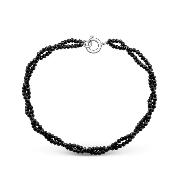 Браслет  серебряный со шпинелью