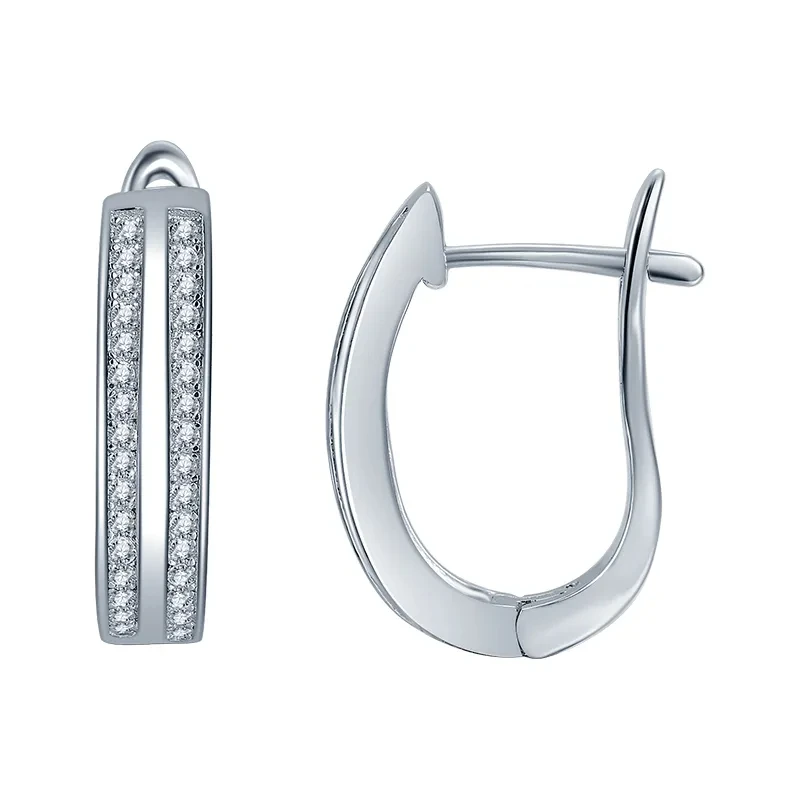 Серьги «Сильверк» серебряные с фианитом