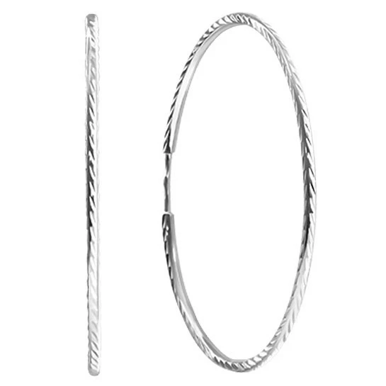 Серьги  серебряные