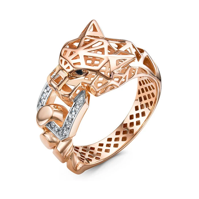 Кольцо «BERGER» золотое