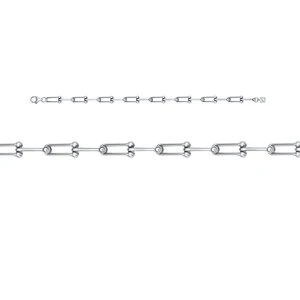 Браслет «Дельта» серебряный с кварцом