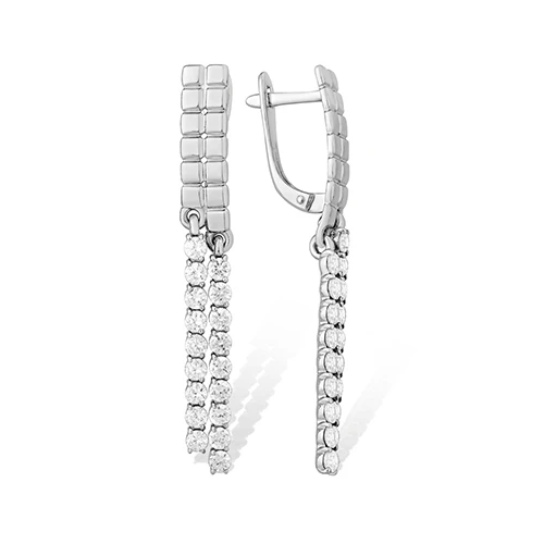 Серьги «EFREMOV» серебряные