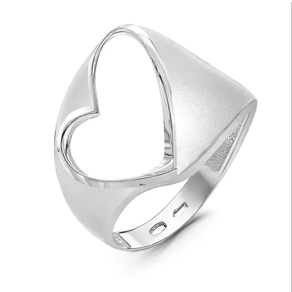 Кольцо «PLATA» серебряное